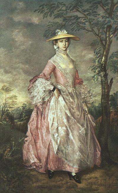 Thomas Gainsborough Mary, Countess Howe Spain oil painting art